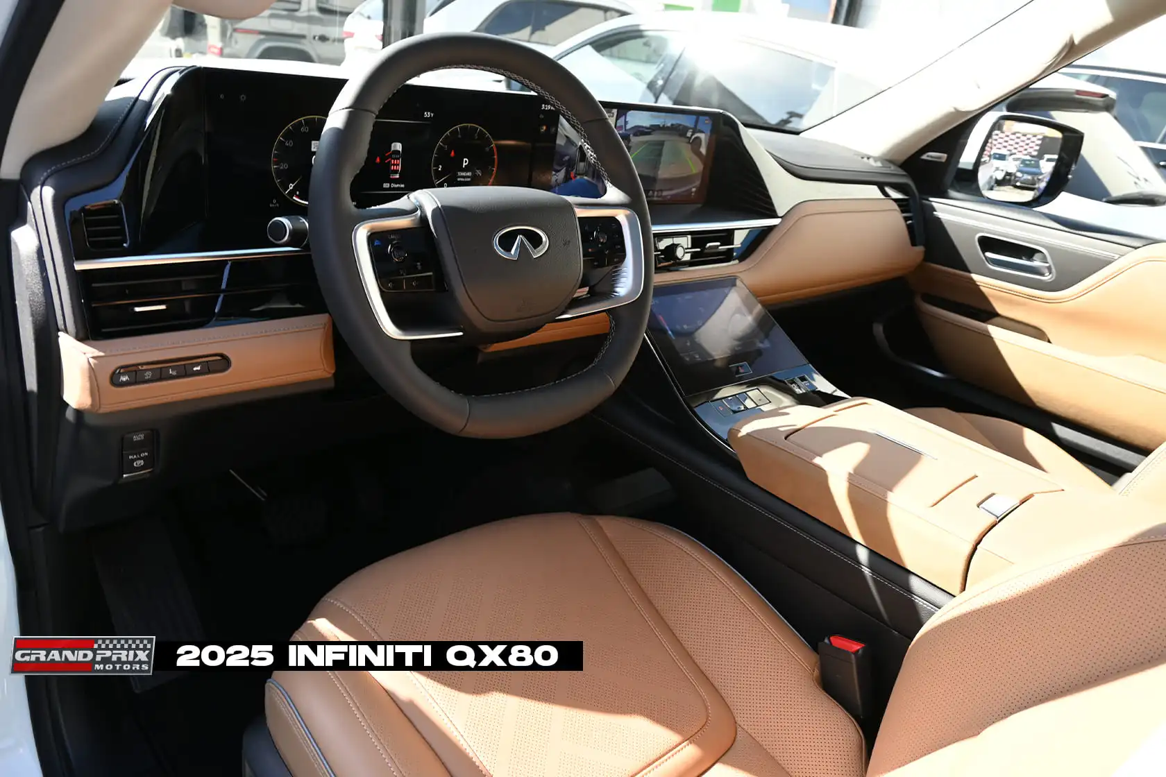 2025 INFINITI QX80 interior