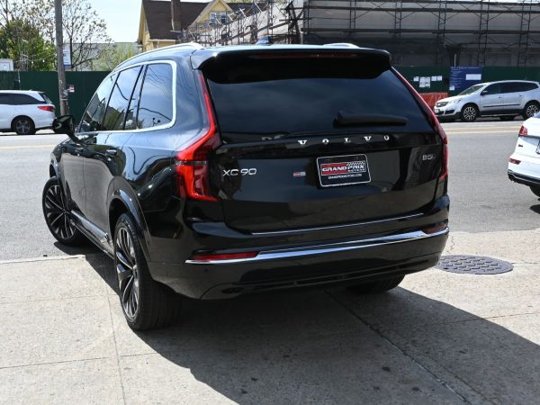 Rear seats folded down in 2025.5 Volvo XC90 to show cargo space