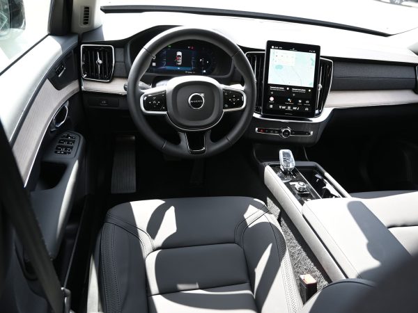 2025.5 Volvo XC90 charging at a modern EV station